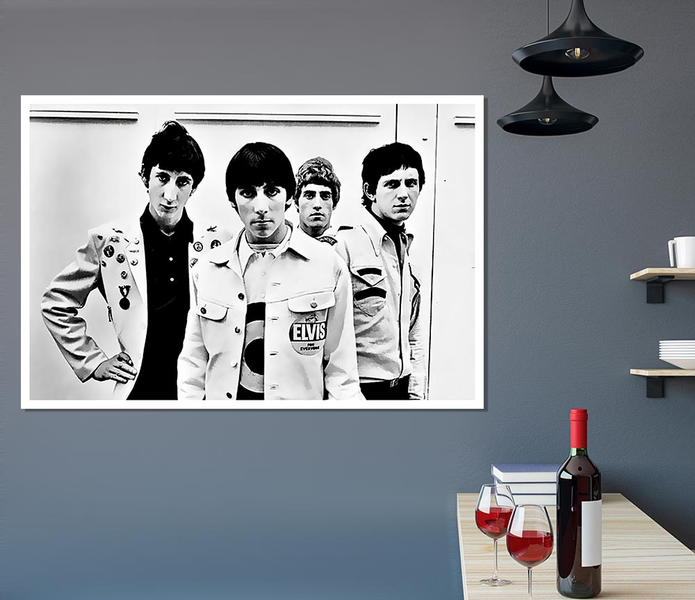 The Who Retro 1960S Print Poster Wall Art