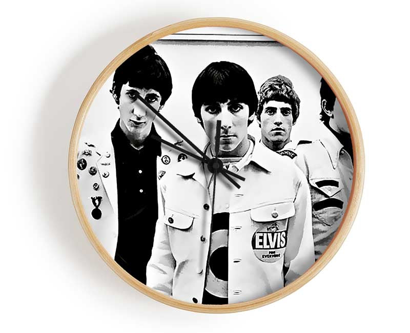 The Who Retro 1960s Clock - Wallart-Direct UK