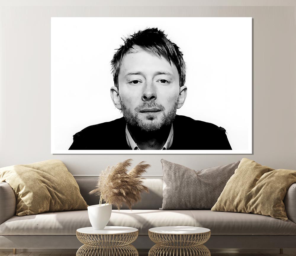 Thom Yorke Radiohead Print Poster Wall Art