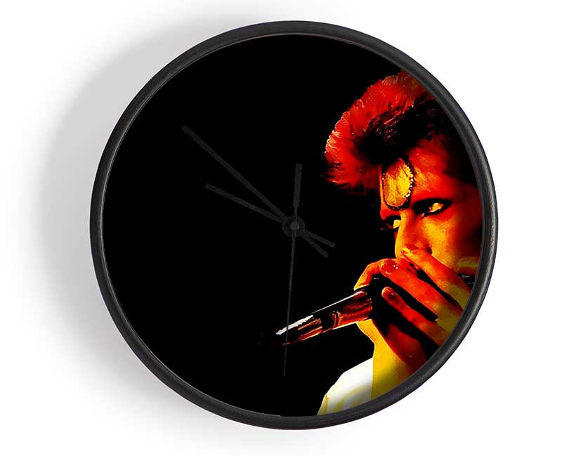 David Bowie Ziggy Pop Clock - Wallart-Direct UK