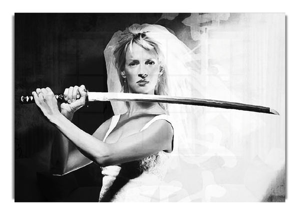 Kill Bill The Bride B~w