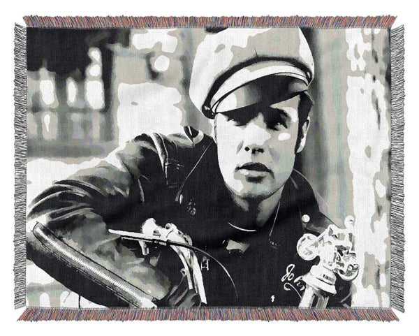 Marlon Brando The Waterfront Woven Blanket