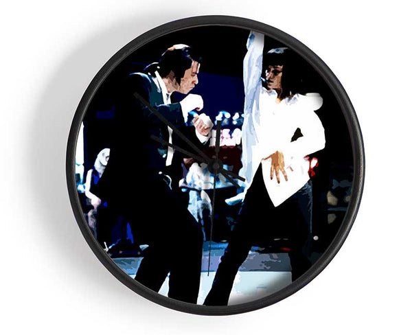 Pulp Fiction Dance Clock - Wallart-Direct UK