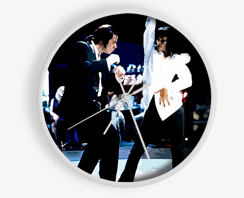 Pulp Fiction Dance Clock - Wallart-Direct UK