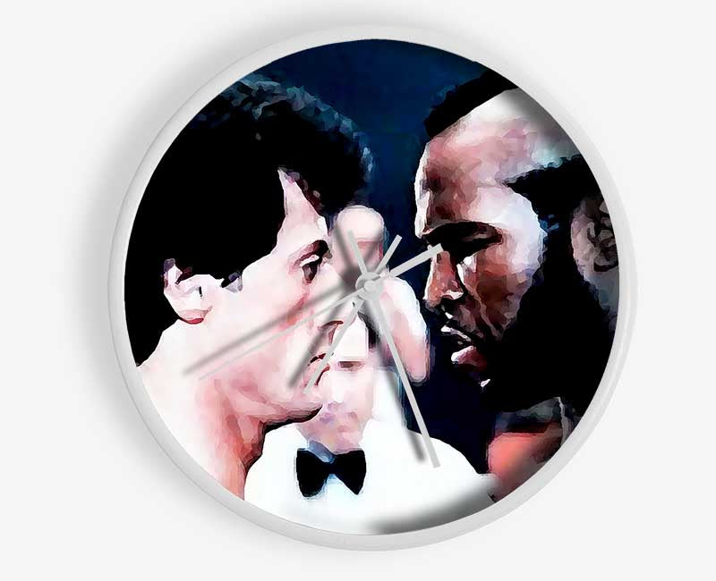 Rocky 3 The Face Off Mr T Clock - Wallart-Direct UK