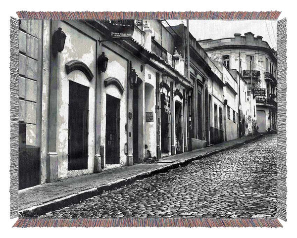 San Telmo Buenos Aires Woven Blanket