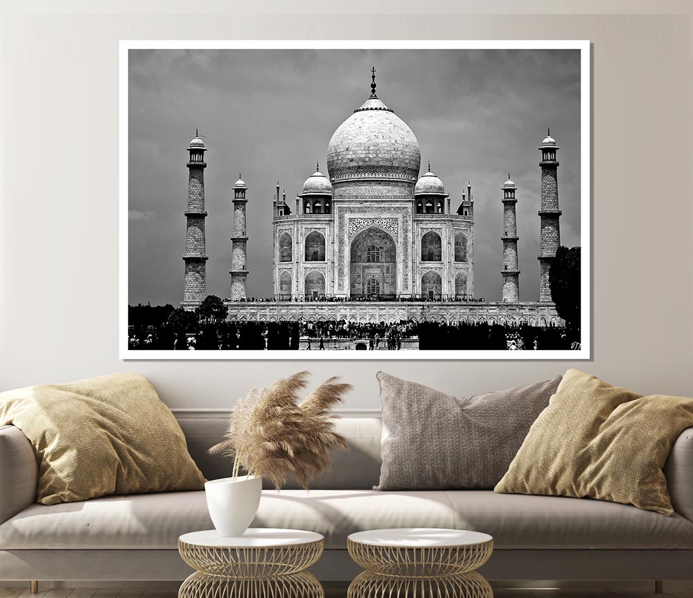 The Taj Print Poster Wall Art