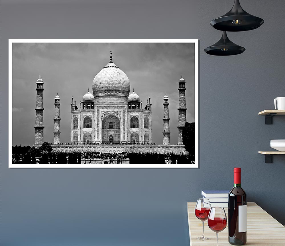 The Taj Print Poster Wall Art