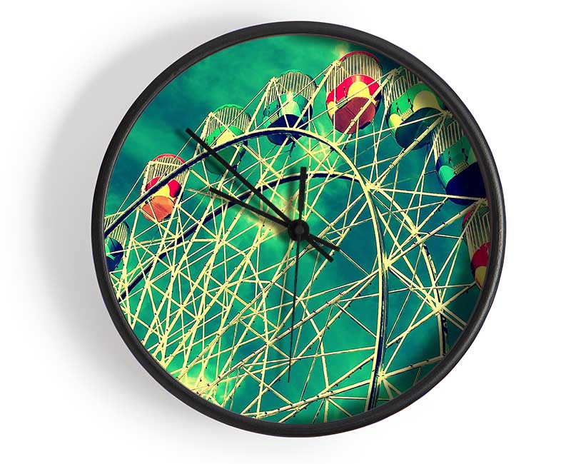 Ferris Wheel 4 Clock - Wallart-Direct UK