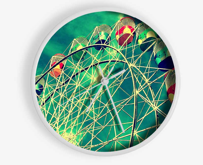 Ferris Wheel 4 Clock - Wallart-Direct UK