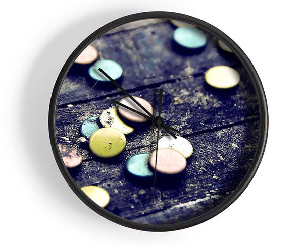 Pins Clock - Wallart-Direct UK