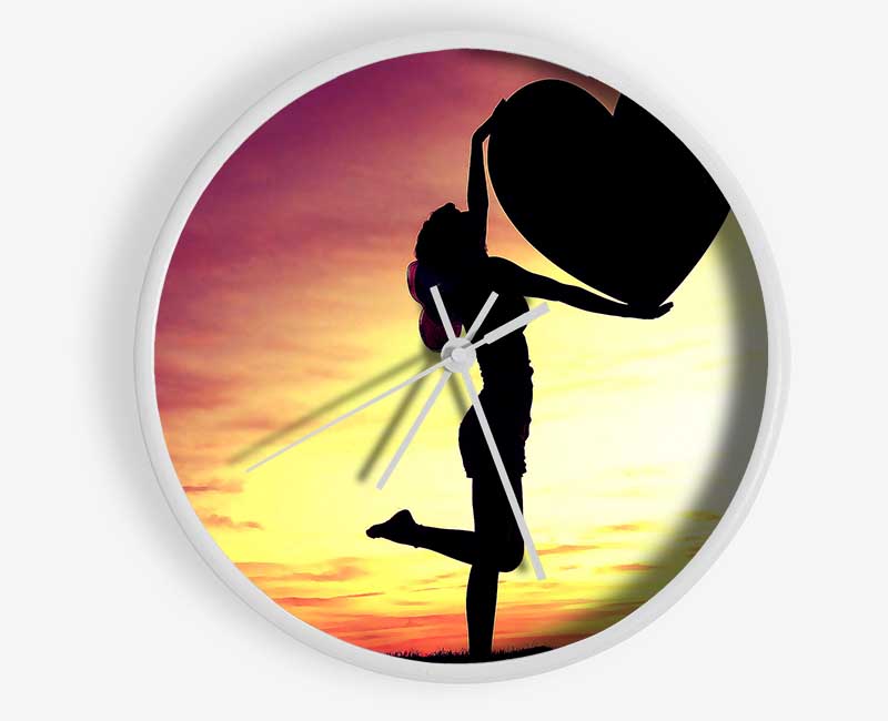 Cupid Fairy Clock - Wallart-Direct UK