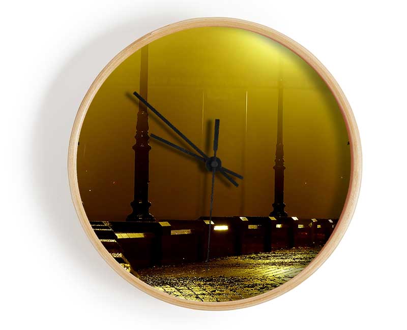 Alley Night Clock - Wallart-Direct UK