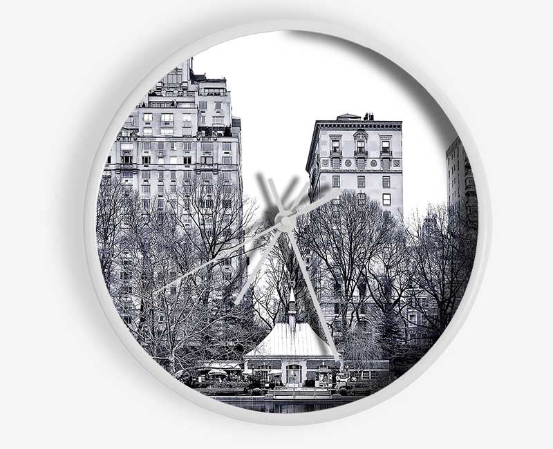 Central Park 2 Clock - Wallart-Direct UK