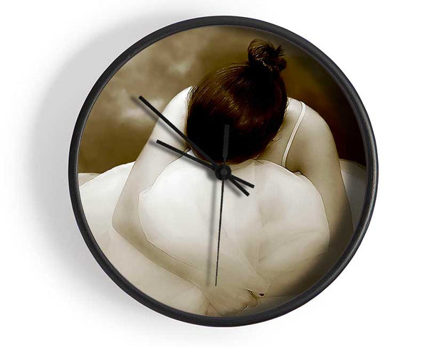 Ballerina Dream Clock - Wallart-Direct UK