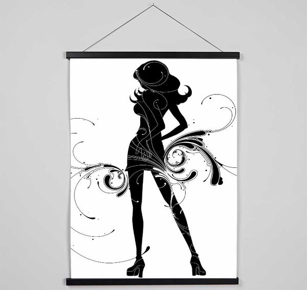 The Aura Of A Woman Hanging Poster - Wallart-Direct UK