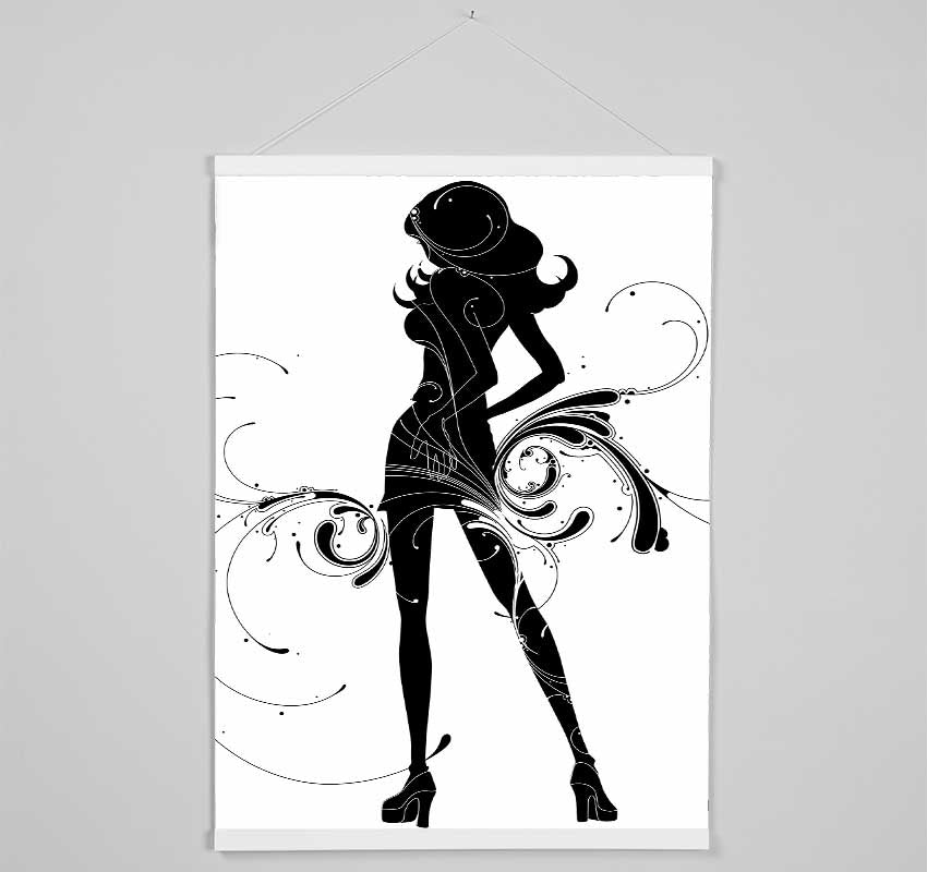 The Aura Of A Woman Hanging Poster - Wallart-Direct UK