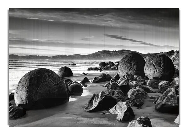 Rocks On A Beach