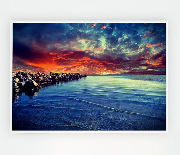 Baltic Sea Print Poster Wall Art