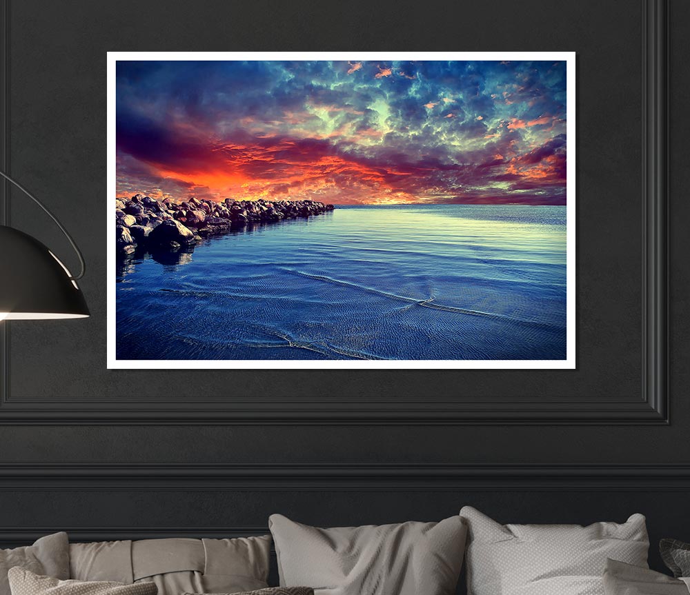 Baltic Sea Print Poster Wall Art