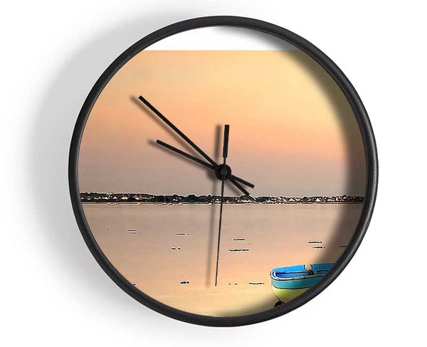 Forgotten Boat Clock - Wallart-Direct UK