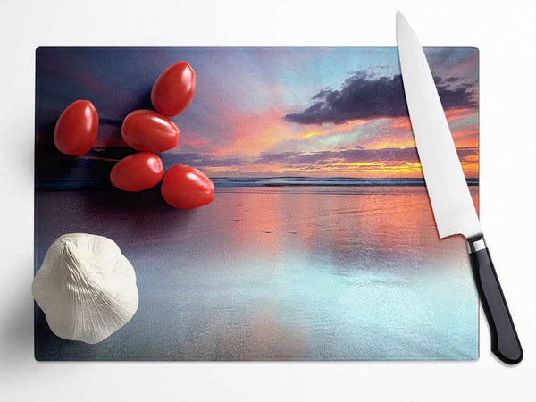 Serine Beach Glass Chopping Board