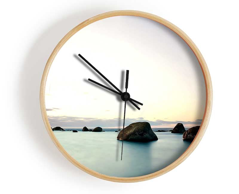 Beach Serenity Clock - Wallart-Direct UK