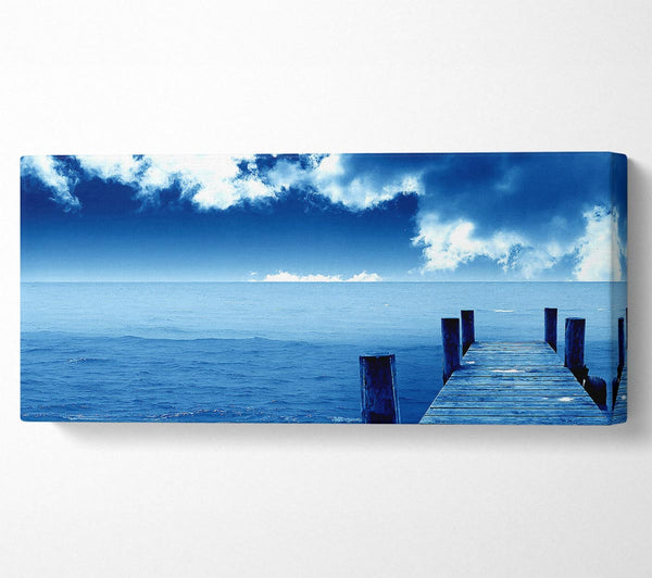 Blue Dock Clouds