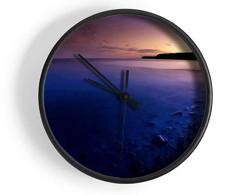 Kimmeridge Bay Clock - Wallart-Direct UK