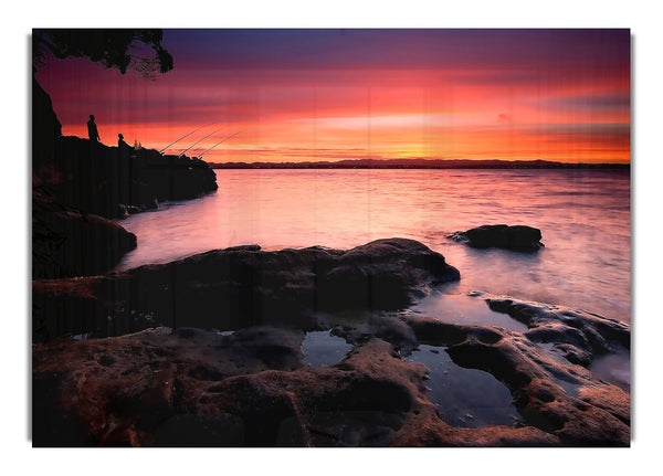 Fishing At Dusk