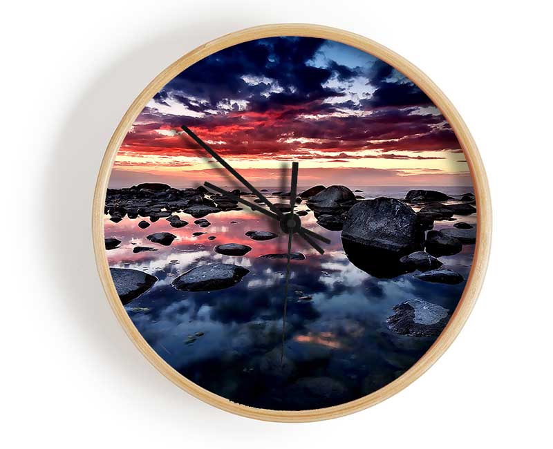 Cape Arkona Germany Clock - Wallart-Direct UK