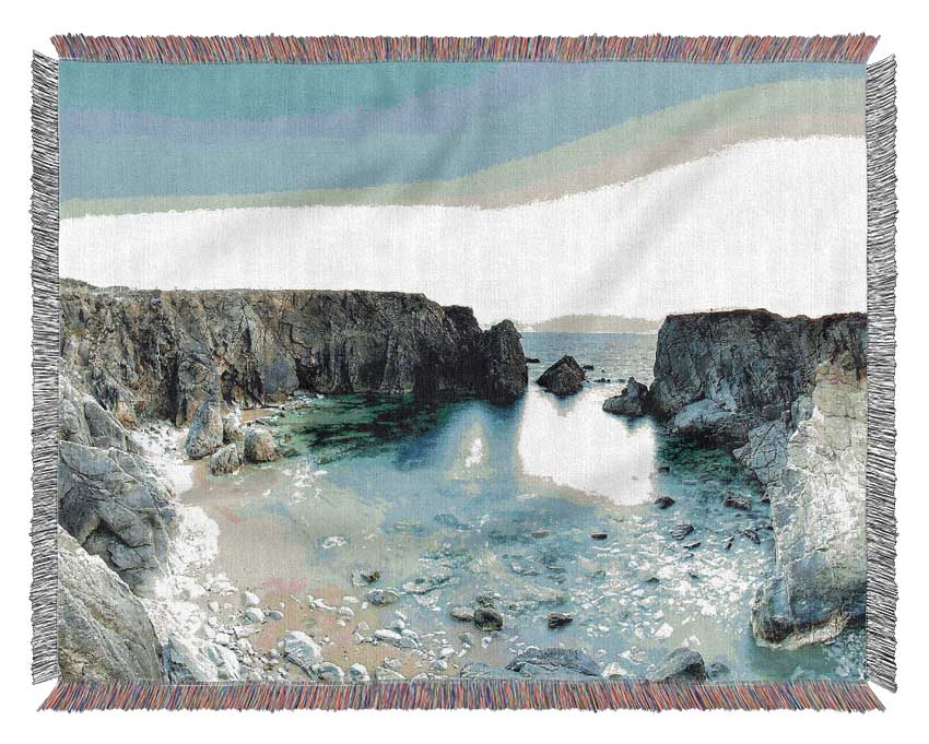 Wild Coast Peninsula Woven Blanket