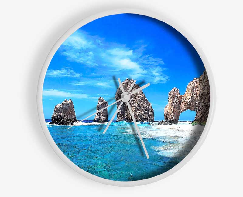 Cabo San Lucas Mexico Clock - Wallart-Direct UK