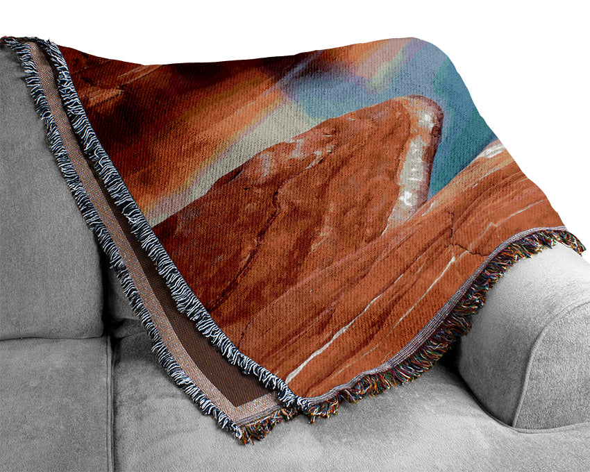 Padre Bay Lake Powell Utah Woven Blanket