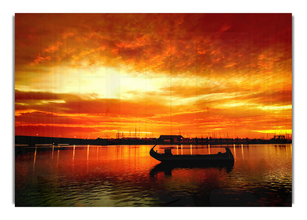 Fire Sky Lake Orange