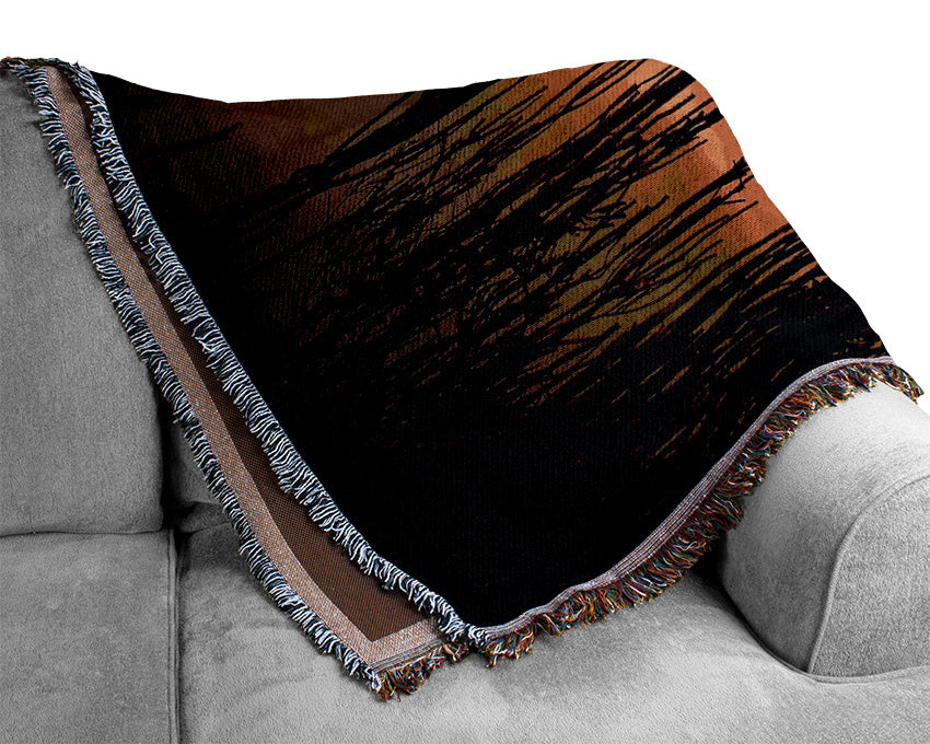 Sun Split Lake Woven Blanket