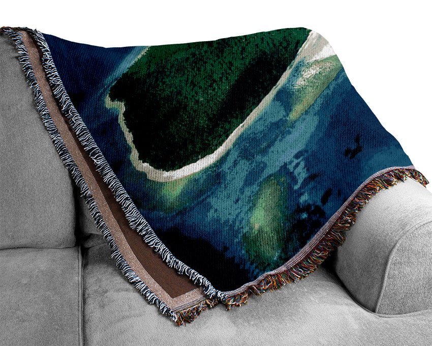 Paradise Islands Woven Blanket