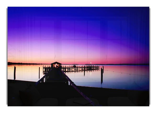 Purple Pier Ocean