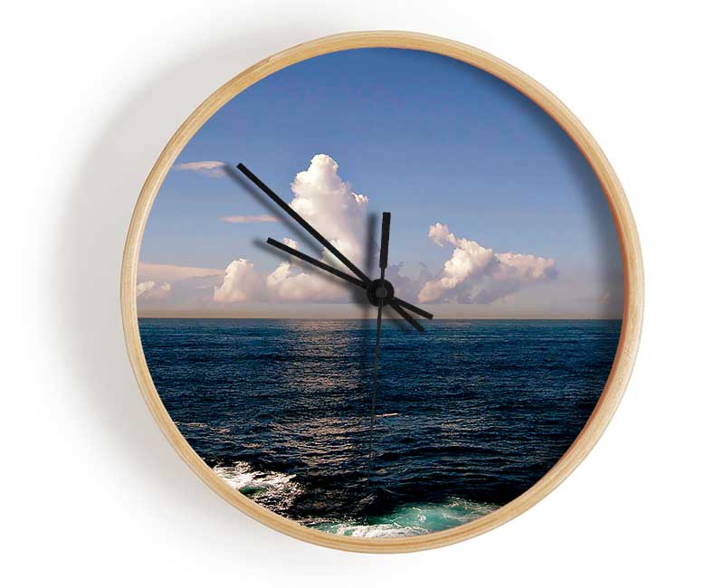 Ocean Breeze Clock - Wallart-Direct UK