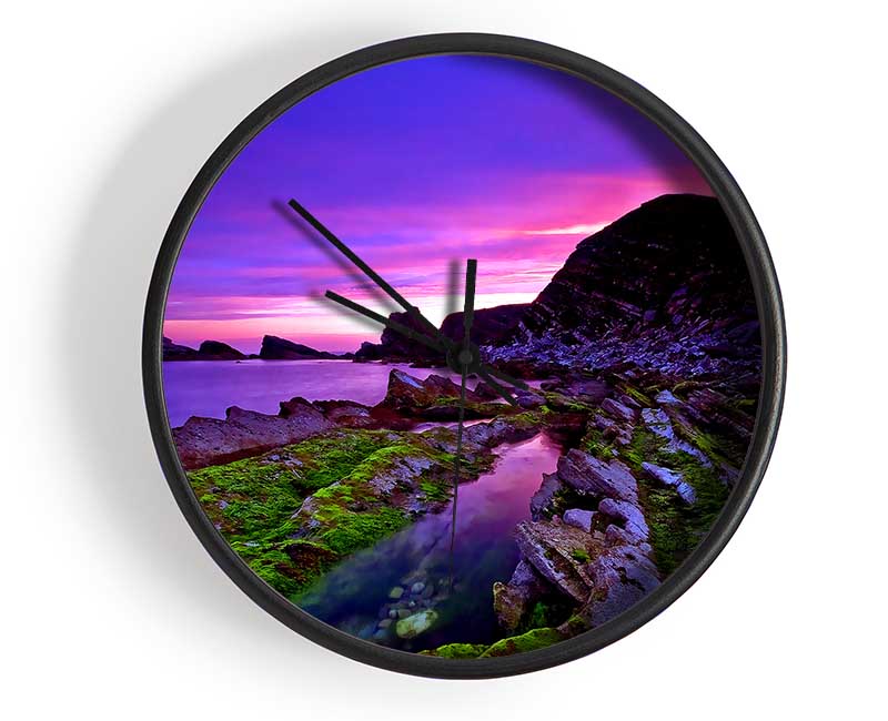 Mupe Bay England Clock - Wallart-Direct UK