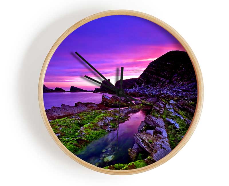 Mupe Bay England Clock - Wallart-Direct UK