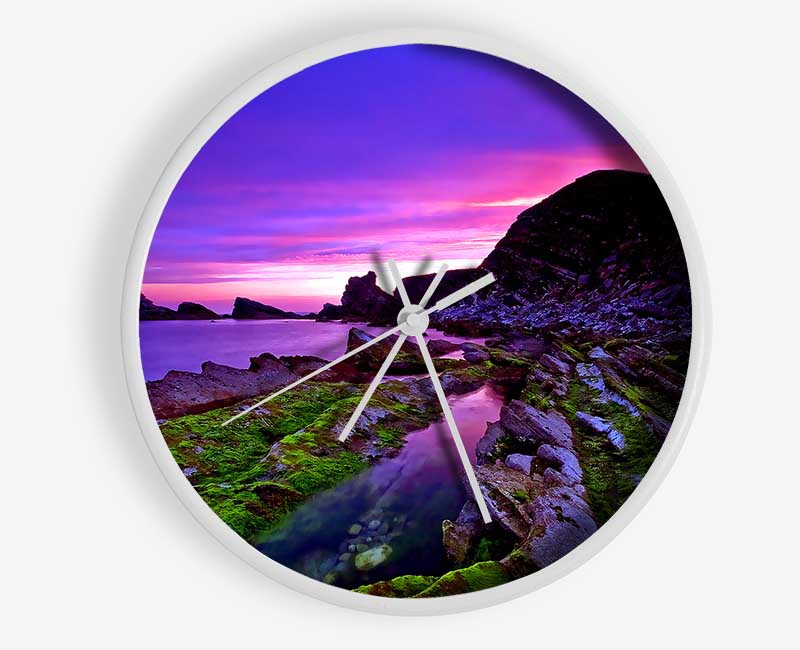 Mupe Bay England Clock - Wallart-Direct UK