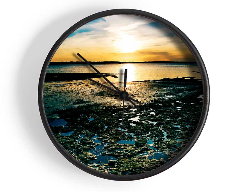 Where The Ocean Stops Clock - Wallart-Direct UK