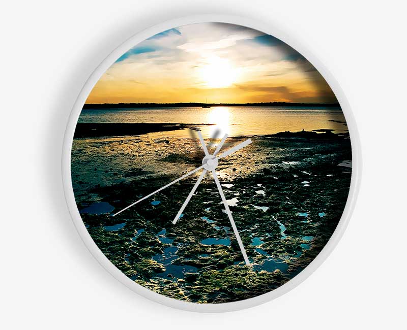 Where The Ocean Stops Clock - Wallart-Direct UK