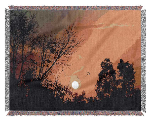 Sunset Skies Woven Blanket