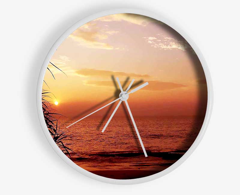 Paradise Calm Clock - Wallart-Direct UK