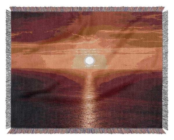 Sunset Japan Woven Blanket