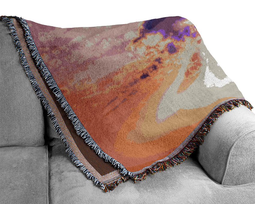 Sunburst Woven Blanket