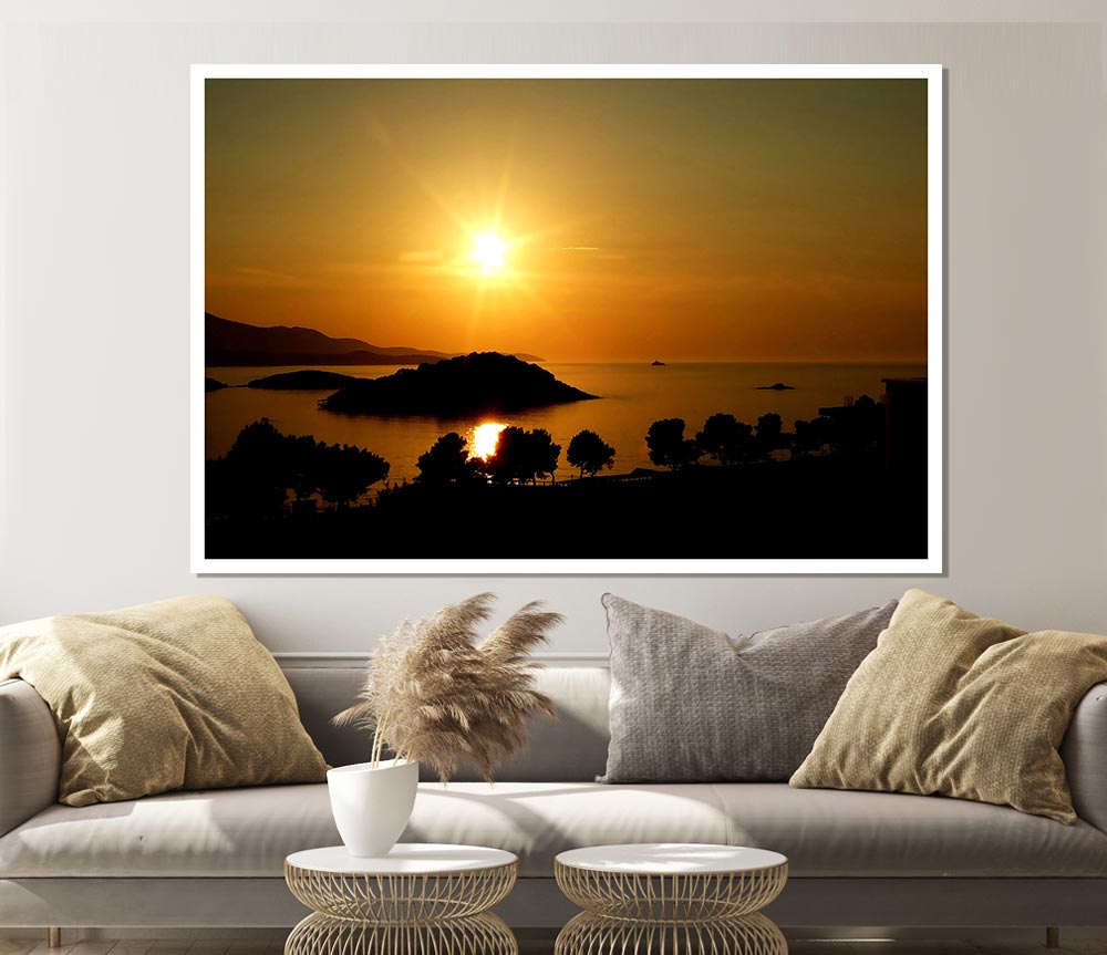 Ksamil Print Poster Wall Art