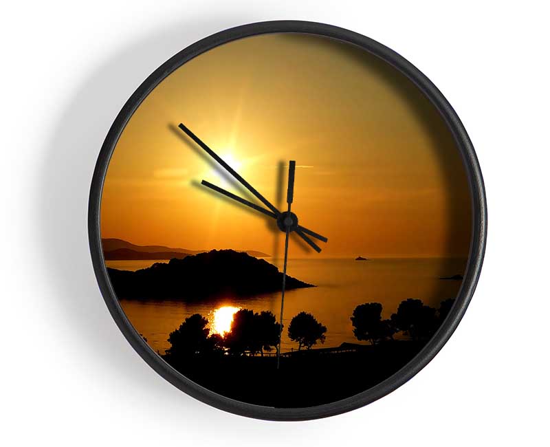 Ksamil Clock - Wallart-Direct UK